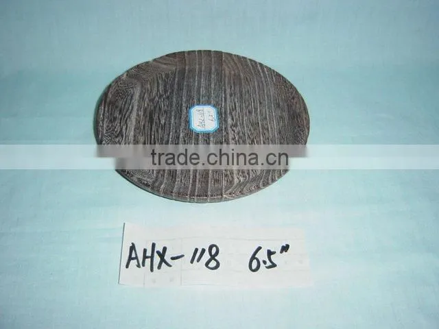 The glass bottom wooden tray