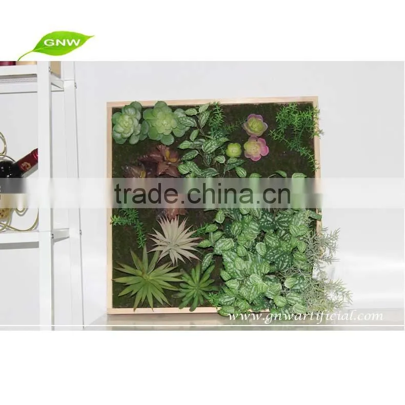 GNW LYM018 Wholesale Fake Plant Panel for Green Wall Garden Landscaping Ornaments