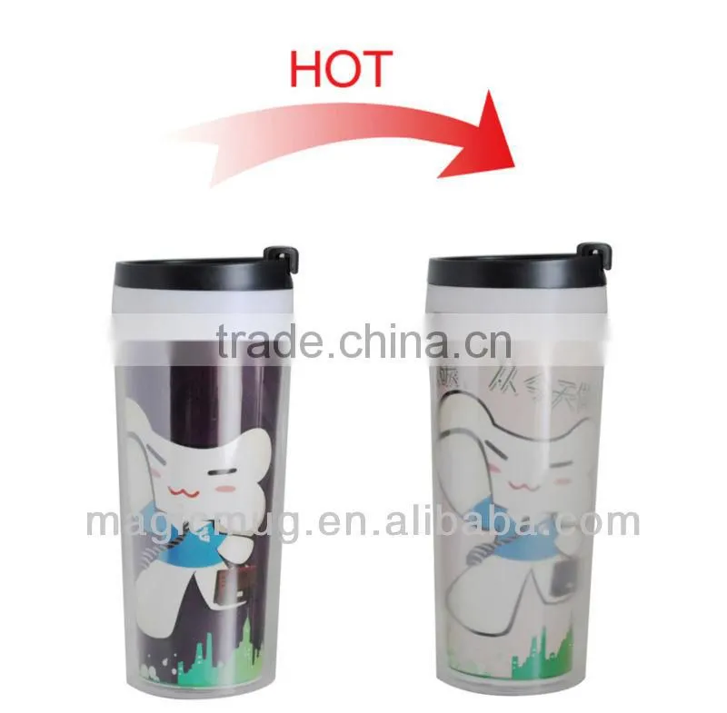 double wall plastic coffee cup