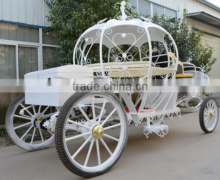 European style pumpkin princess carriage scenic spot exhibition hall, photography props wedding electric carriage(BG11-M097)