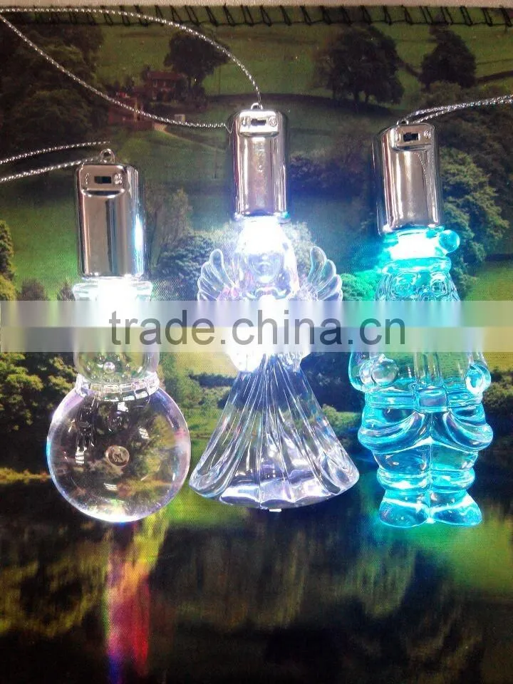 2015 new design acrylic pendants with LED