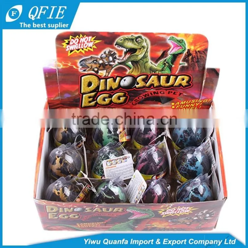 New design TPR surprise dinosaur hatching egg toys hot sale in Russia