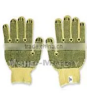 NMSAFETY 13 gauge aramid fiber with steel wire liner anti cut gloves