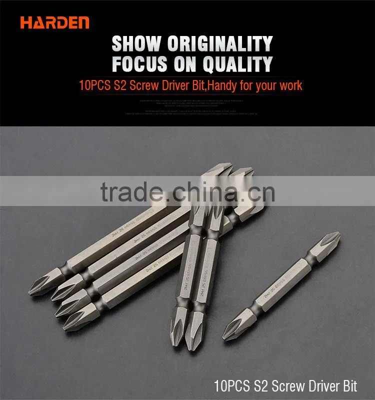 Professional PH2X65mm Hand Tool 10pcs S2 Screwdriver Bit Set