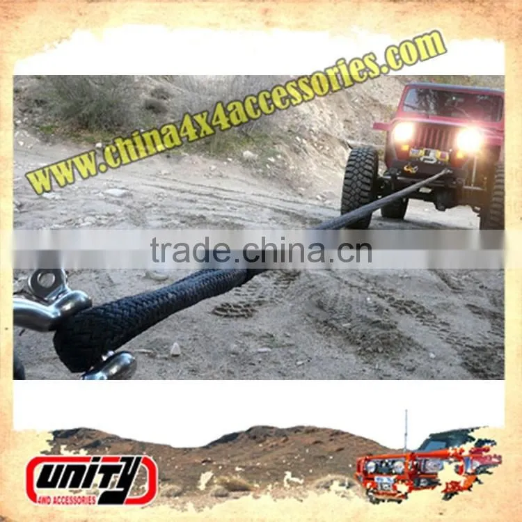 4WD accessories nylon tow rope recovery kinetic ropes