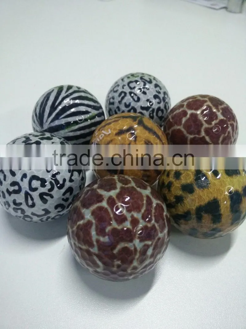 Unique golf ball, logo golf ball