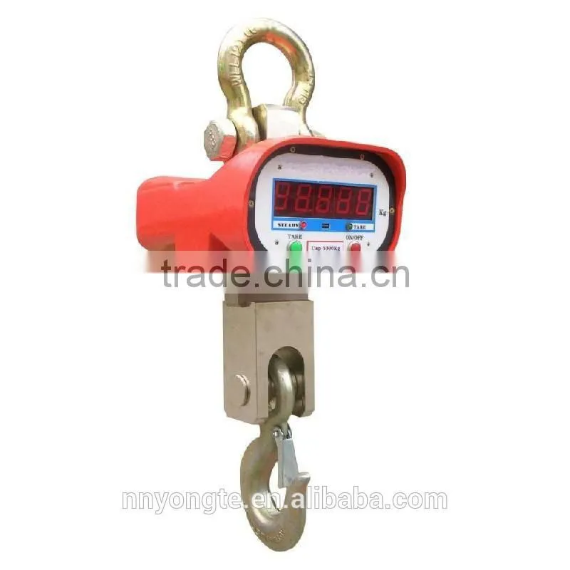 Wireless Electric Crane Scale/5 Ton Weighing Scale