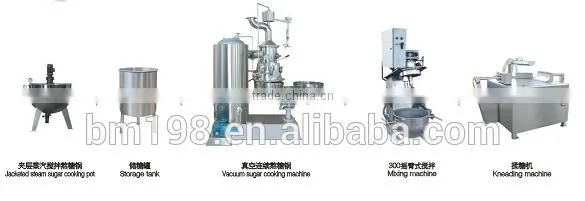 fondant Automatichard candy cream sugar stamping machine