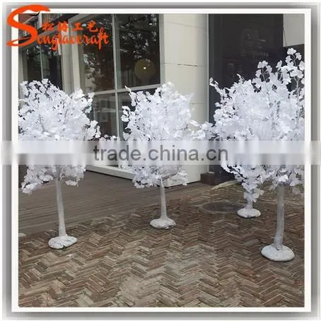 China supplier artificial white tree for weddings home and garden decoration