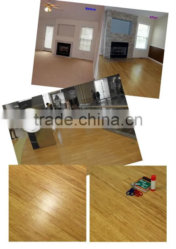 2016 Cheap CE ISO Certified High Quality Carbonized Click Solid Bamboo Flooring