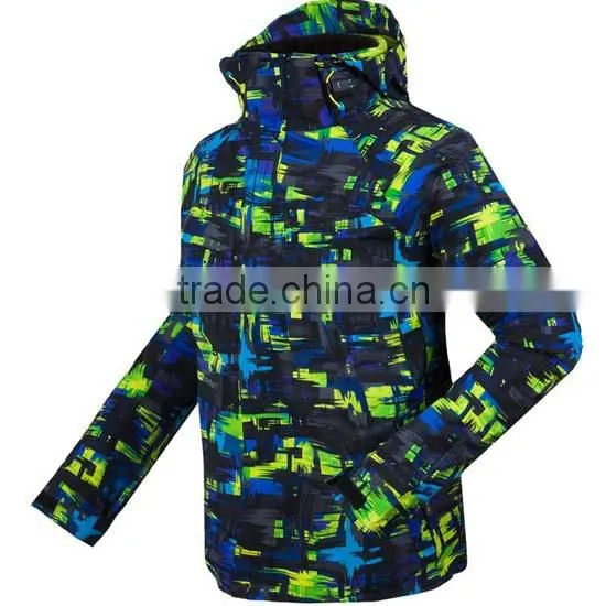 Tall Camo Chimney Collar Waterproof Hoodies