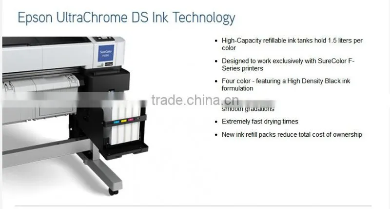 F6200 sublimation dye inkjet printer used