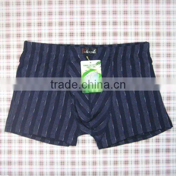 men's stripe boxer, high quality underwear