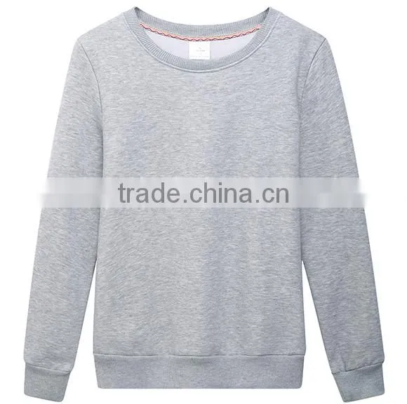 customized designs wholesale plain blank cheaper crewneck TC65/35 fleece hoodies&sweatshirt