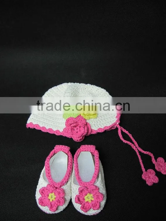 Crochet Cotton NB Shoes