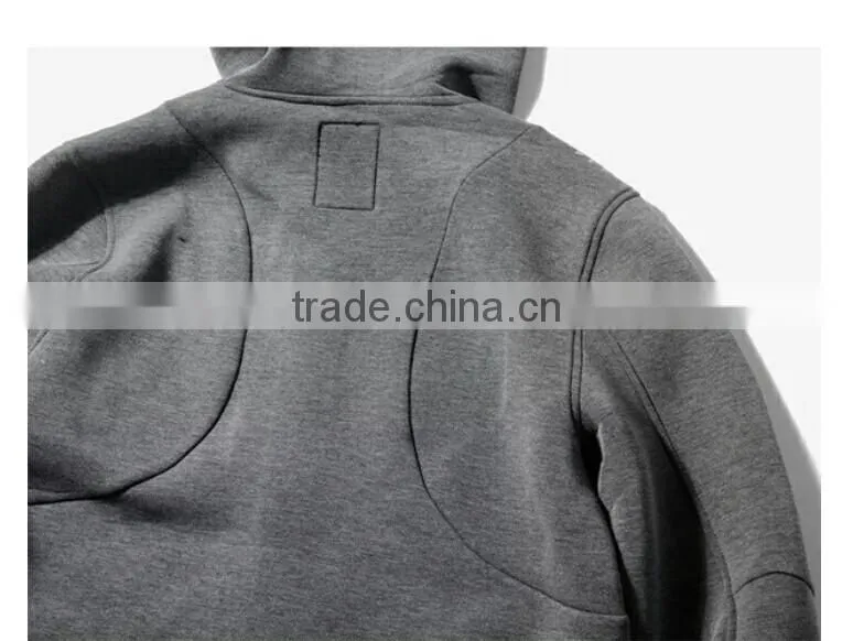 Newest custom mens hoodie factory navy blue hoodie with front big pocket