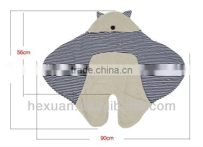 Cartoon Baby Coral Fleece Bathrobe
