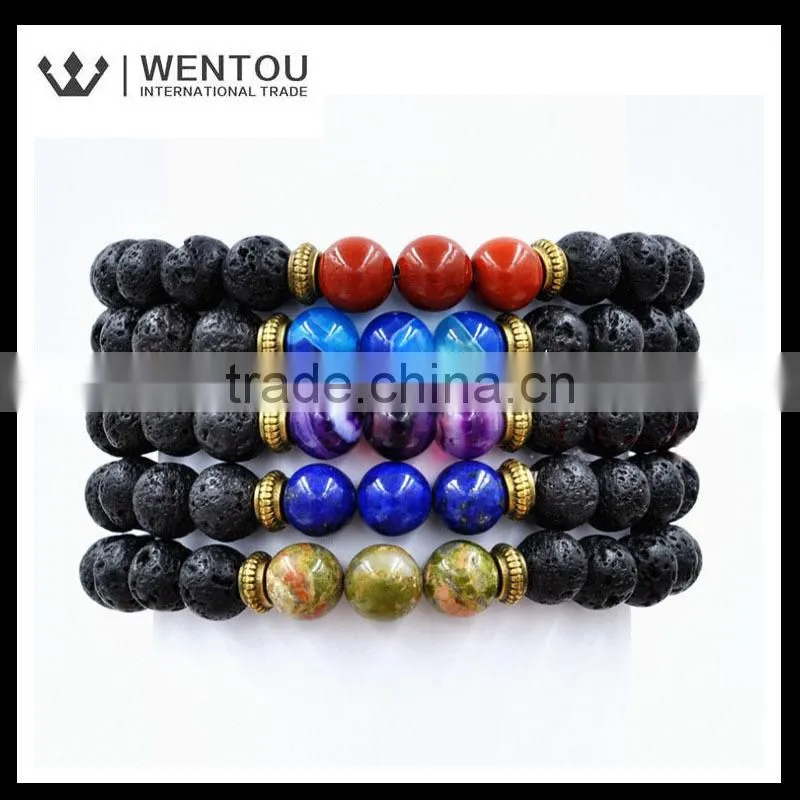 New designs Hot sale Lava Beads Bracelet