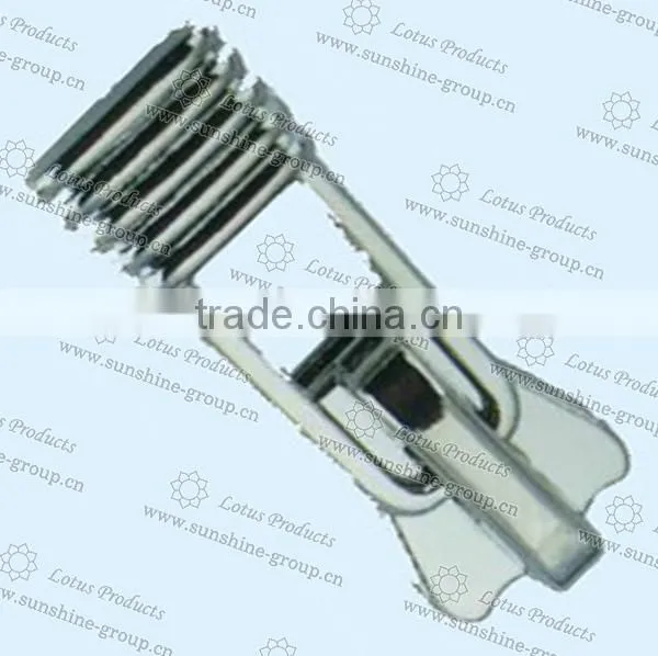 Auto lock zipper slider for bag