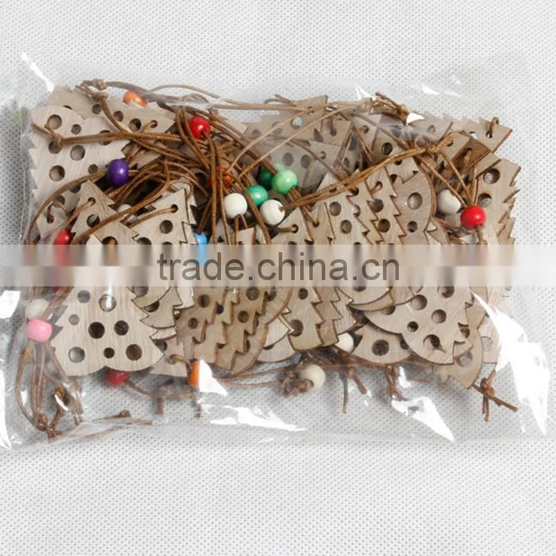 Christmas Tree Decoration Custom Pendant Wholesale Wood Craft