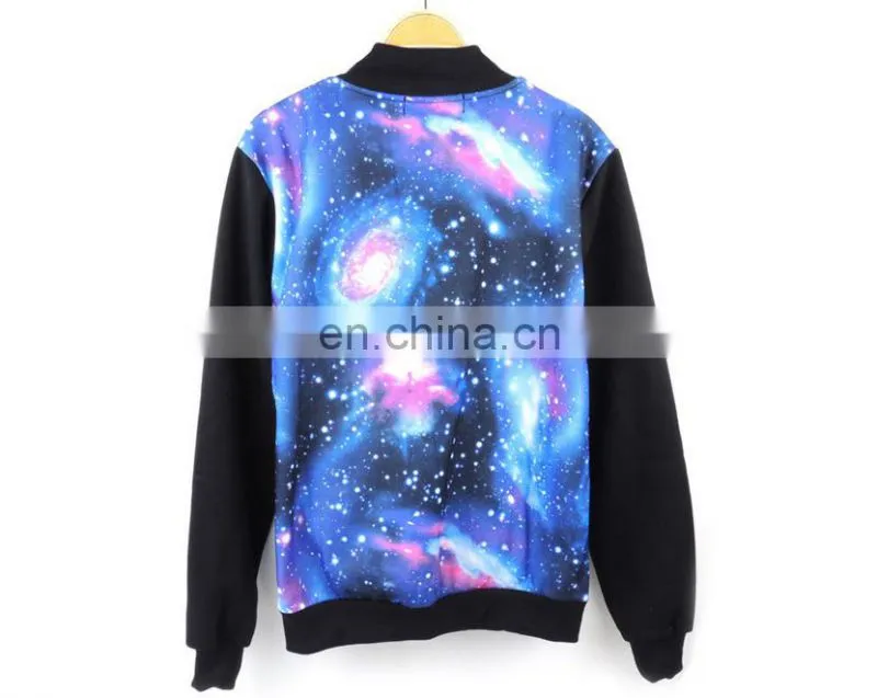 wholesale sublimated modern team light weight ladies baseball jacket