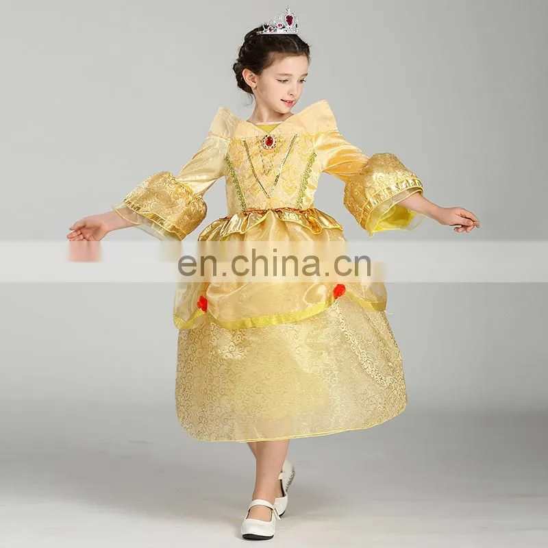 Girl beautiful dress up princess party dress