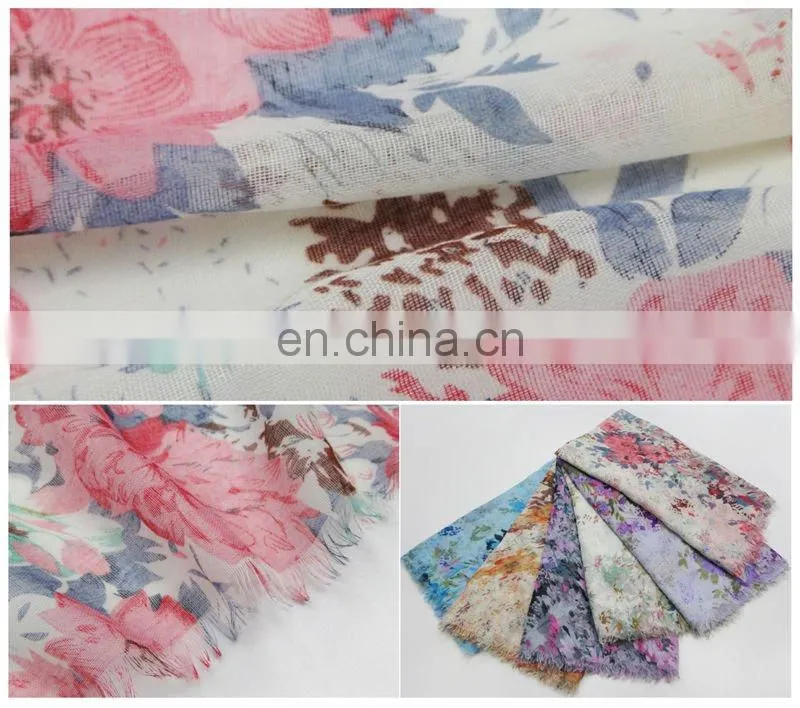 flower print scarves for fall 2012