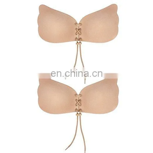 Women Push-up Bra Strapless Silicone Bras Invisible Pad