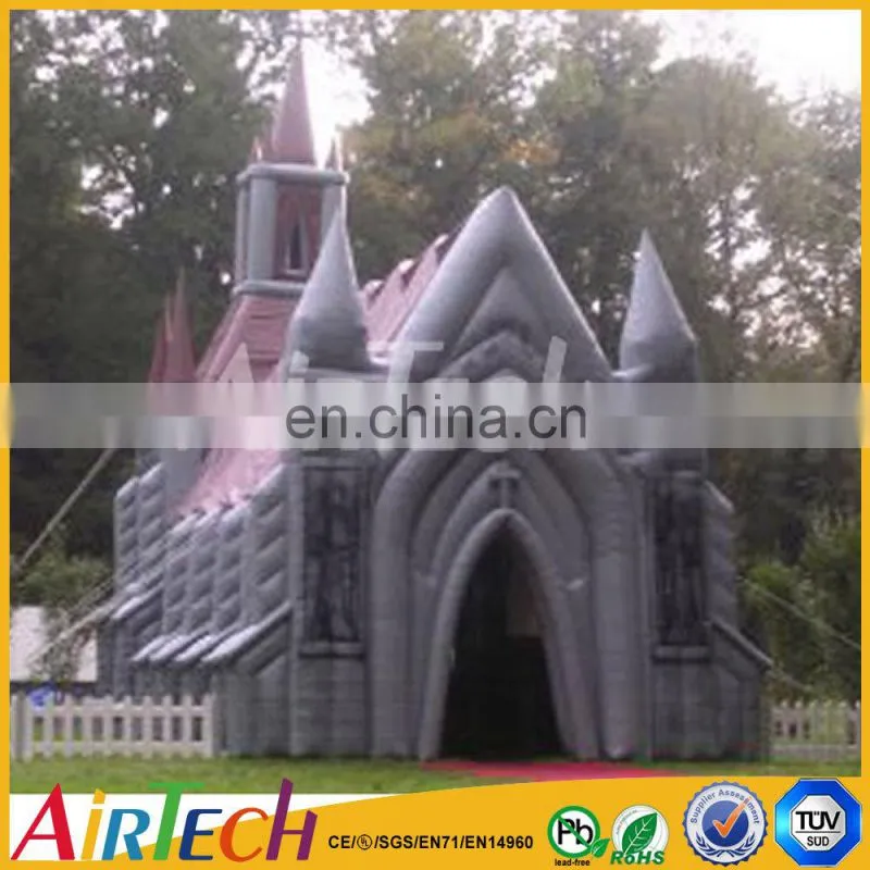 Outdoor pvc pagoda party tent,China inflatable castle tent,Commercial Chongqi party tent
