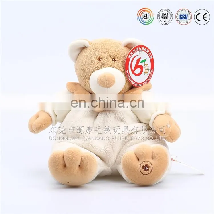 Factory direct sale plush toy organic baby teddy bear toys