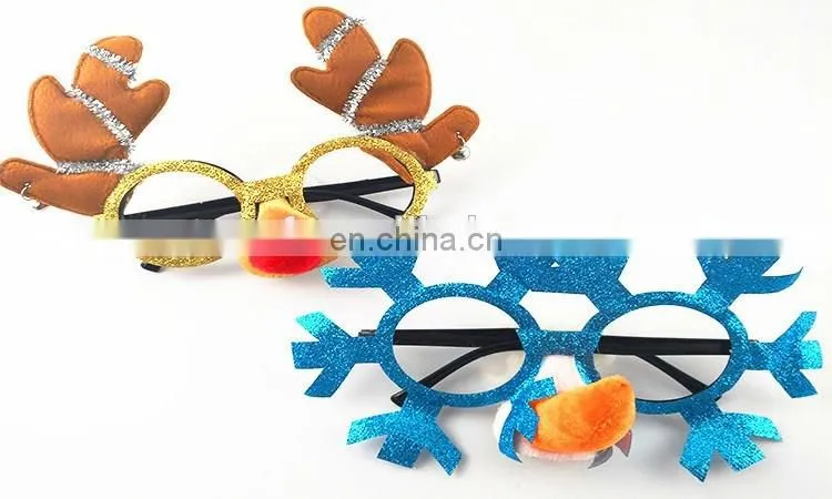 MCH-2329 Christmas decoration wholesale funny party plastic eye glasses for sale
