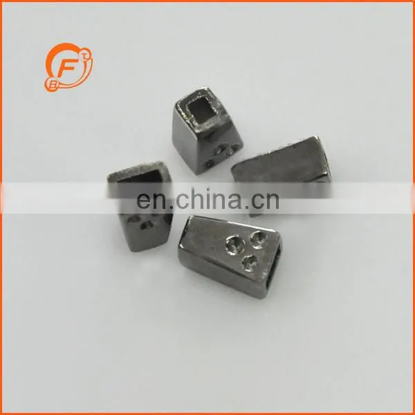 11mm decorating gold metal cord stopper for decoration