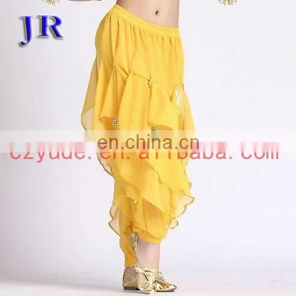 Chiffon coins arabic belly dance harem pant K-4002#