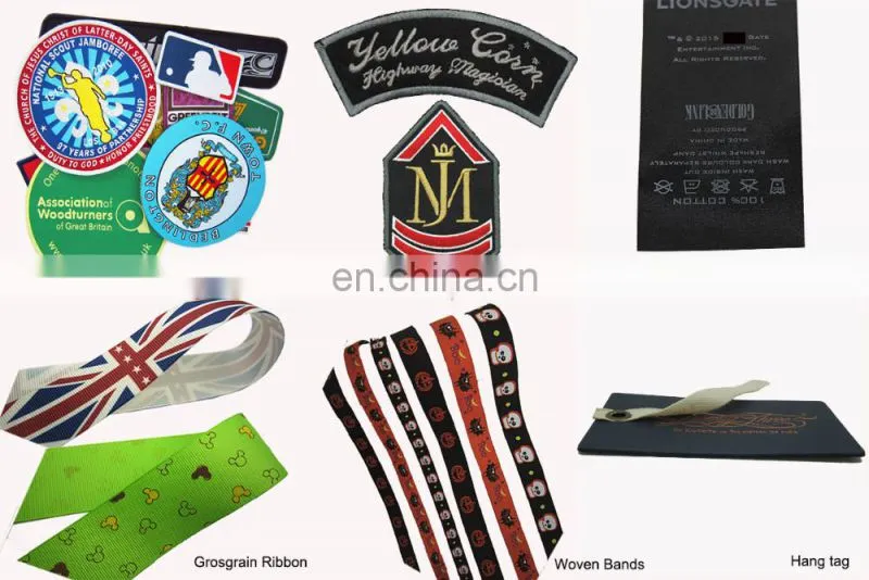 custom 3d patch hook and loop fastener