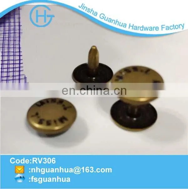 2014 New item colored metal grommets for clothing
