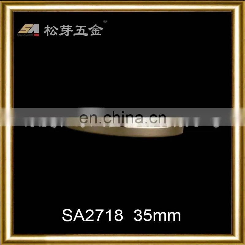 SA2718 Gold color round metal circle custom bag accessory o ring buckle for bags strap
