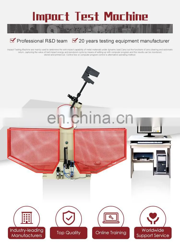 HST ISO179 Plastic Digital Izod Charpy Pendulum Testing Machine/Plastic Impact Tester