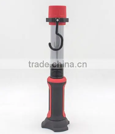 Magnetic telescopic portable cob work led light with hook