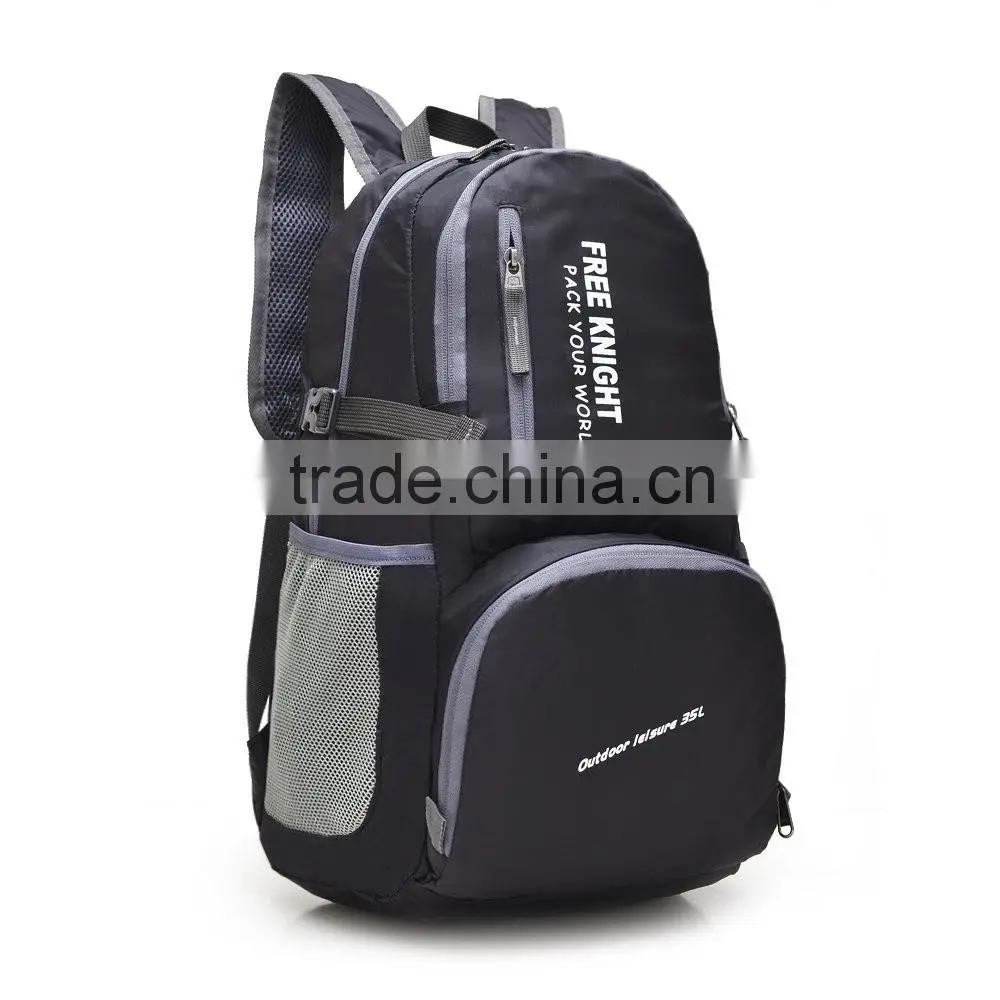 35L Most Durable Packable Hiking Backpack Ultra Lightweight Water Resistant Backpack Handy Travel Pack+Lifetime Warranty For Men