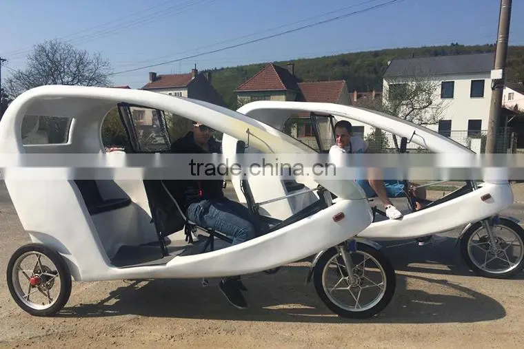 Opened new modern style pedicab tricycle