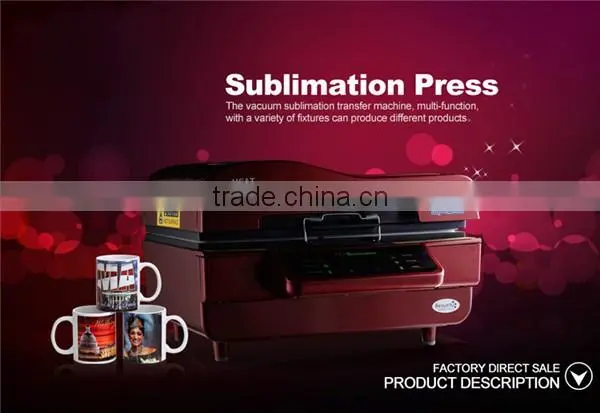 Phone Case and Mug Dye 3D Sublimation Vacuum Machine