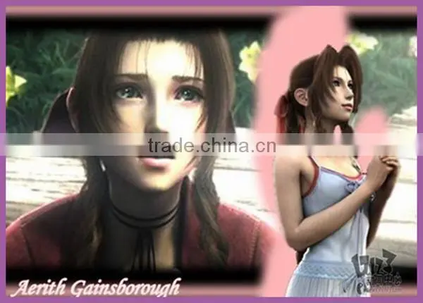 Final Fantasy Alice ponytail cosplay costume wigs
