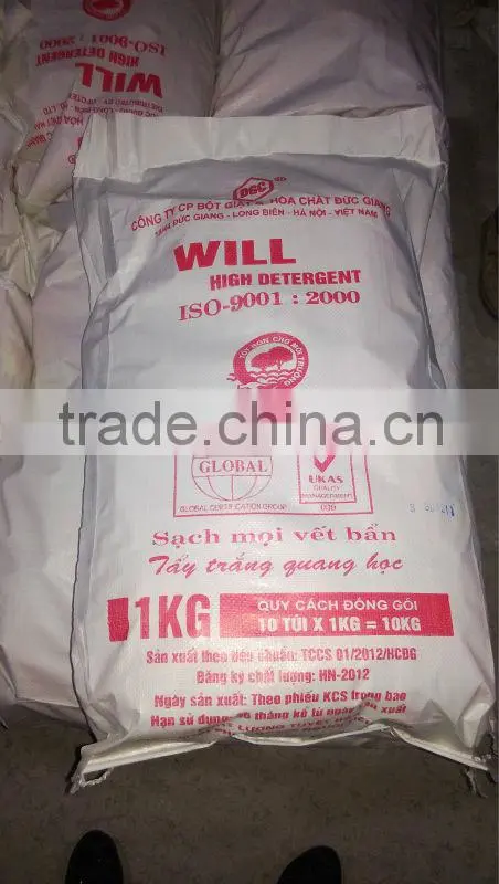 high quality detergent washing powder from Vietnam harmless to skin