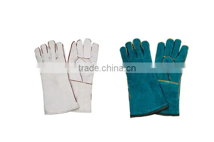 Popular Design Welding Leather Gloves, leather welding gloves, glove with long sleeve LG033