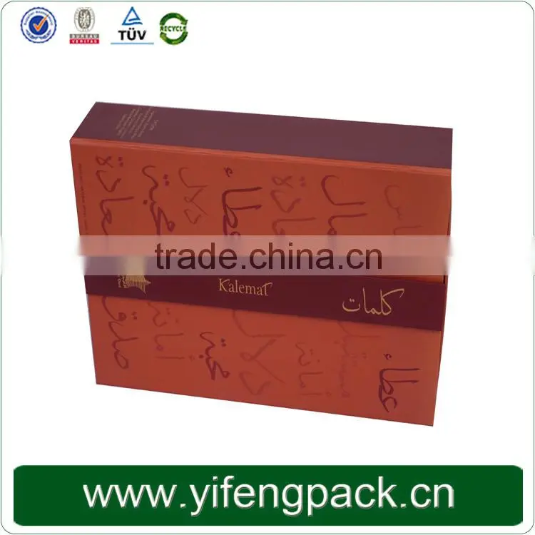 solid cheap pine paper wine gift box for sale