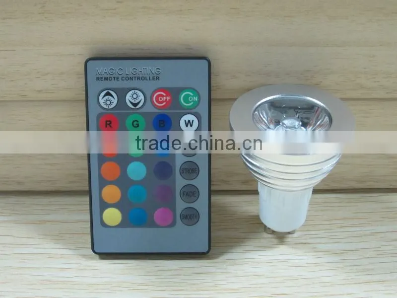 gu10 RGB shoot light,led lights gu10,gu10 led spot light