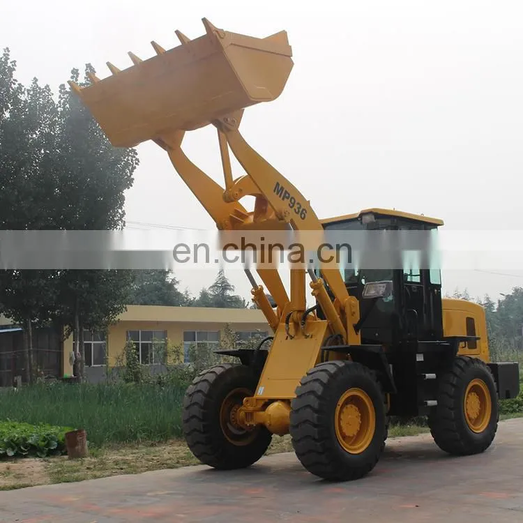 Payloader Wheel loader with coal bucket 4.5 m3, wheel loader 956