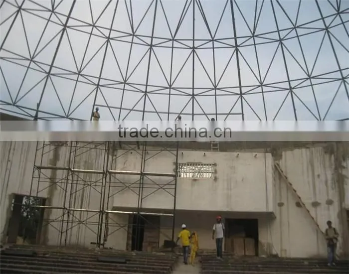 Space frame assembly function hall design