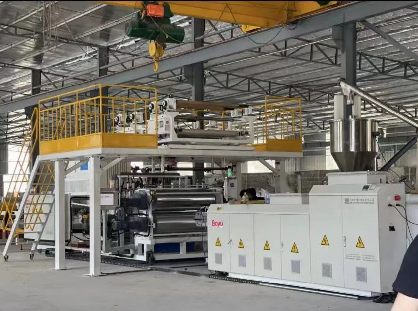 SPC floor production line equipment