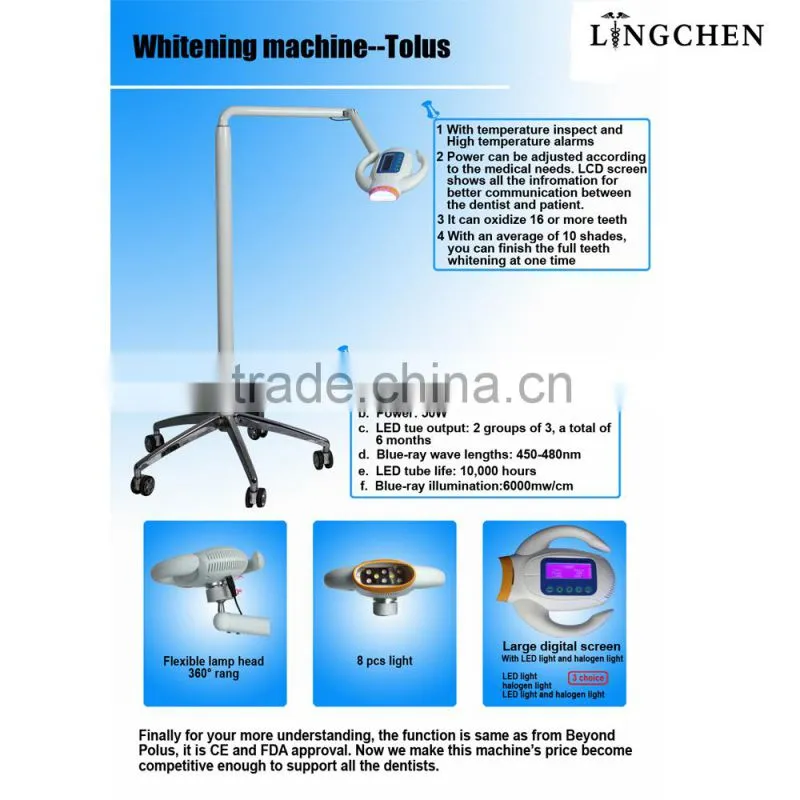 Guangzhou Lingchen dental supplier CE approval dental whitening machine
